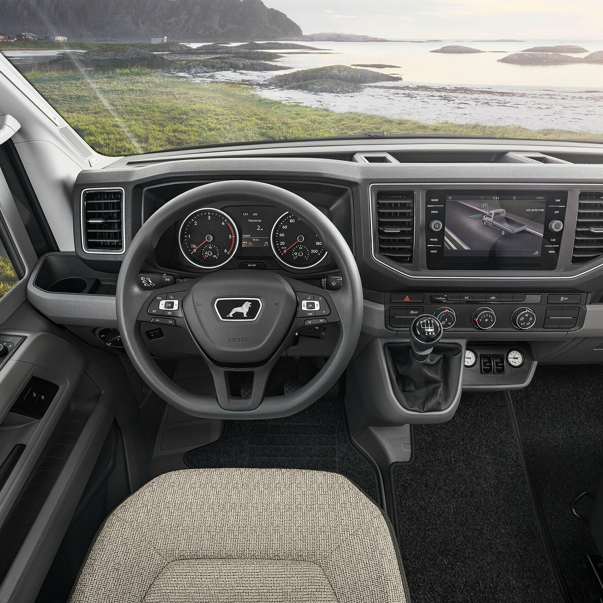 KNAUS VAN WAVE VANSATION 2023 Cockpit