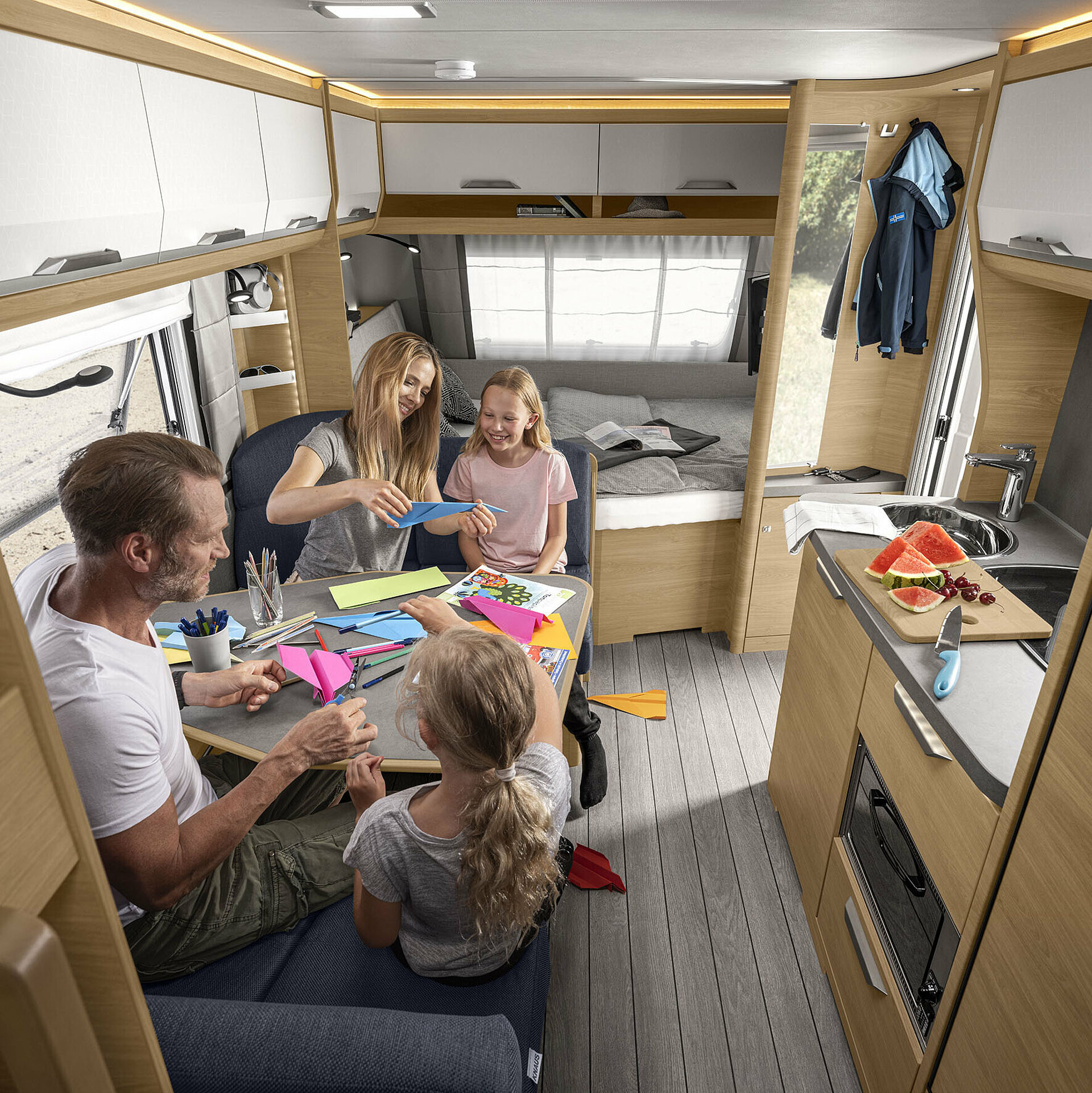 knaus interieur familie