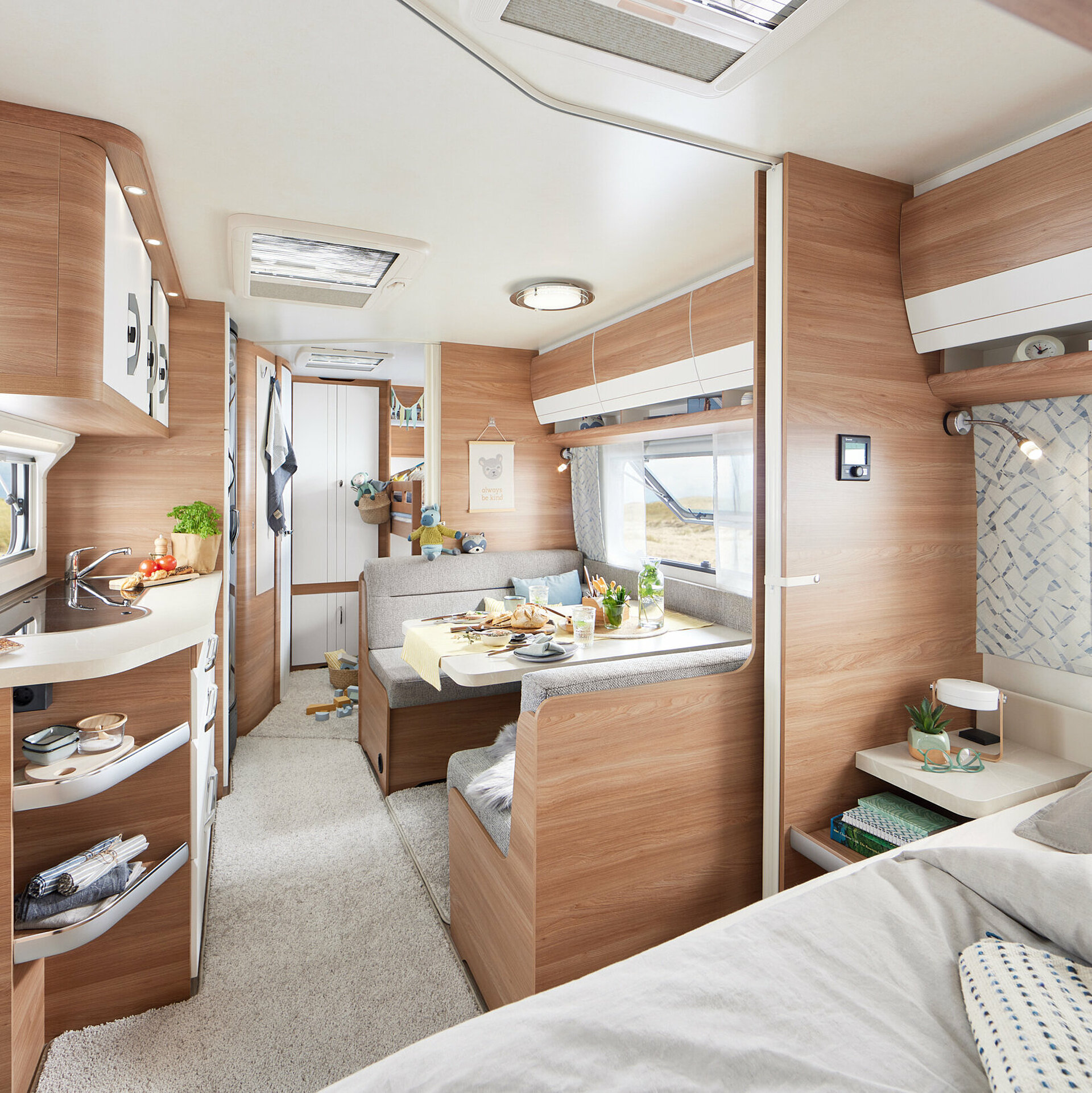 Hobby Wohnwagen Interieur Thrun Caravaning