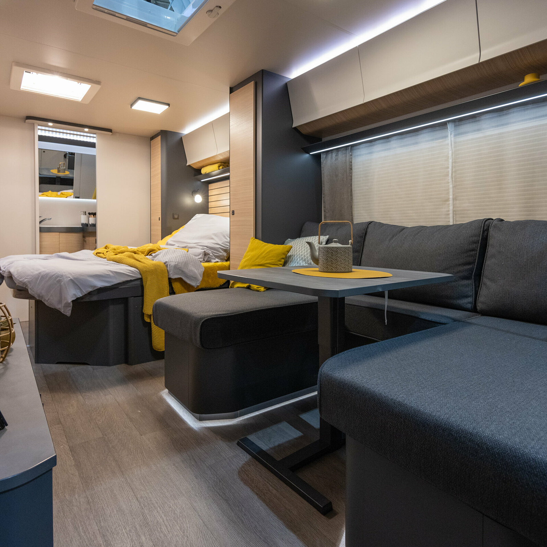 Hobby Wohnwagen Interieur Thrun Caravaning