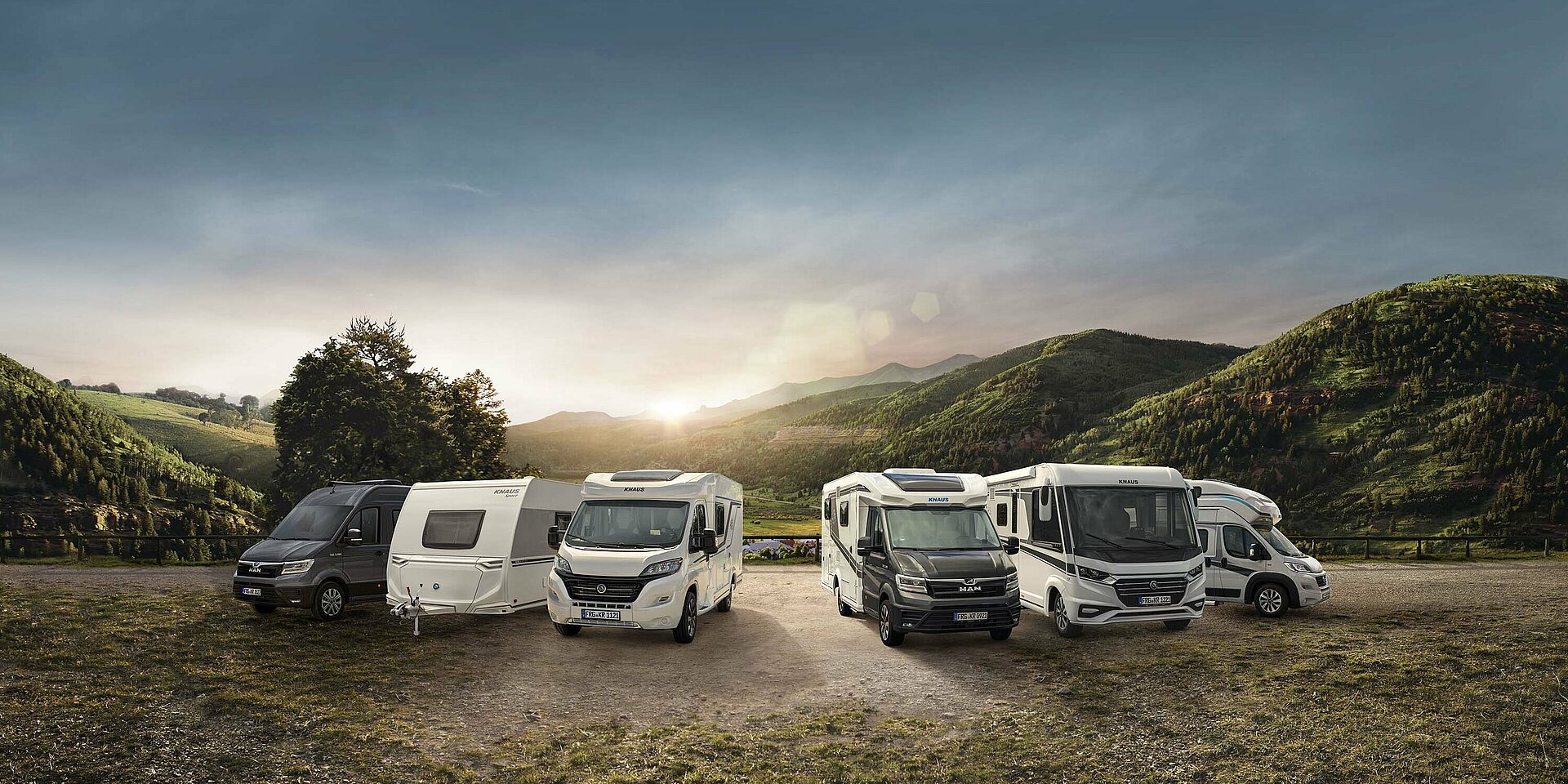 KNAUS Wohnmobile und Wohnwagen bei Thrun Caravaning