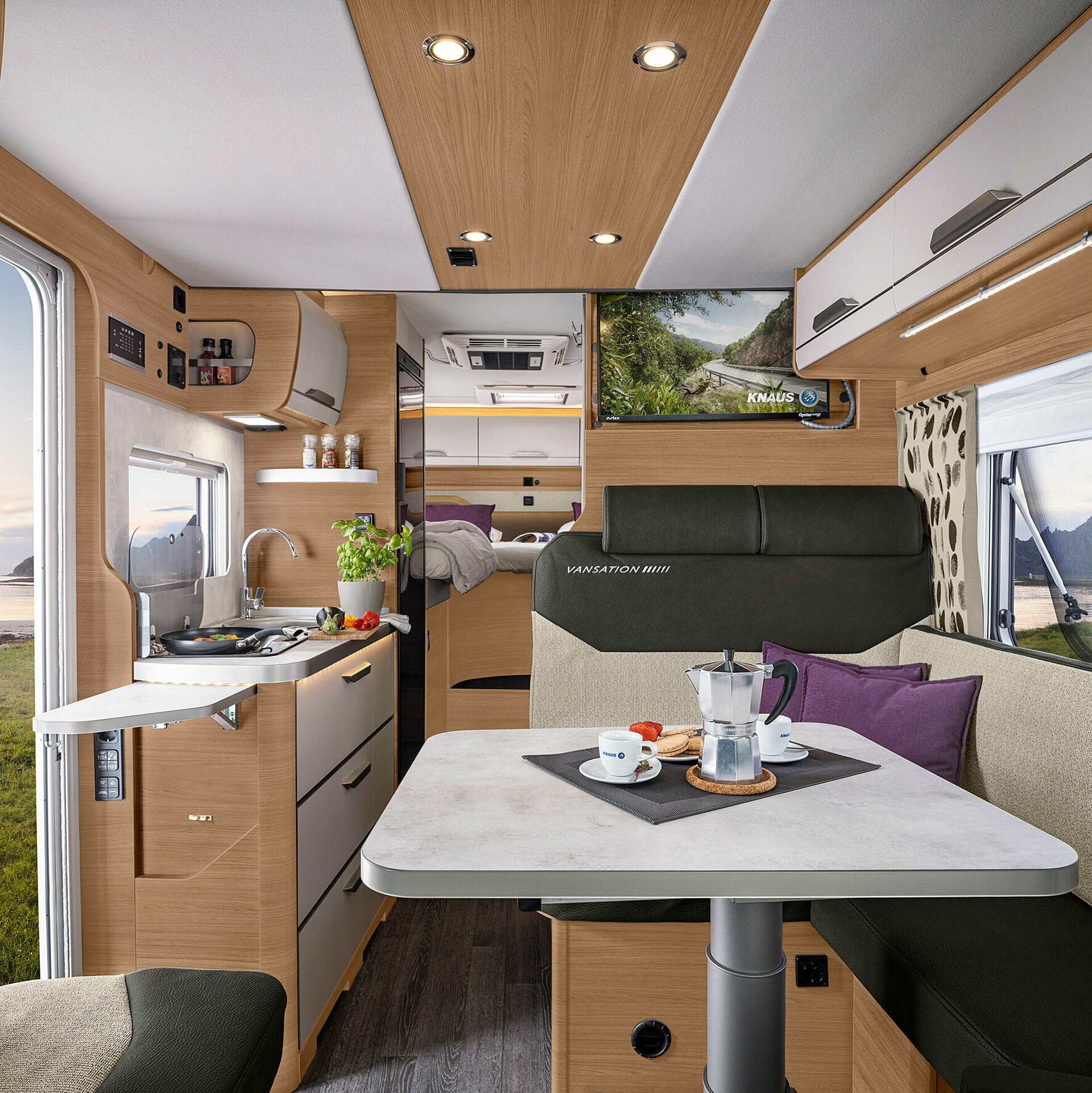 KNAUS VAN WAVE VANSATION 2023 Innenraum